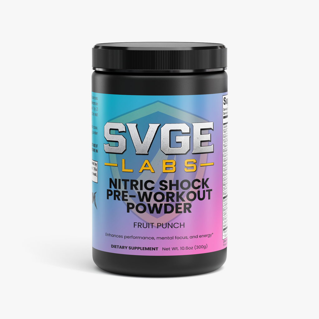 Nitric Shock Pre-Workout Powder (Fruit Punch)