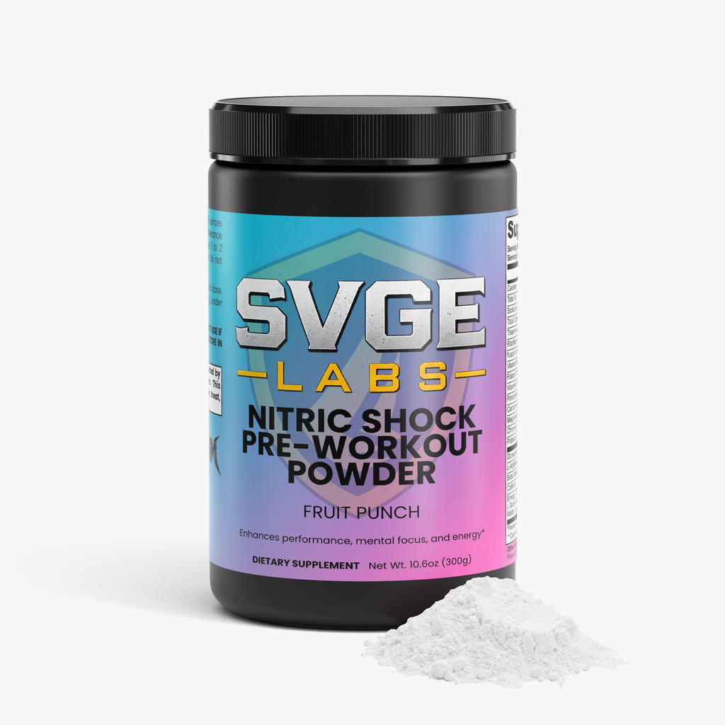Nitric Shock Pre-Workout Powder (Fruit Punch)
